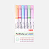 Patterned Linear Color Pen Pack of 6