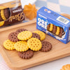 Creative Cookie Shape Eraser Pack of 5 pcs