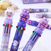 Lovely Day Bunny 10 in 1 Multicolor Pen