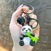 Cute Treasure Bamboo Panda Keychain