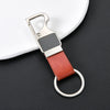 Stylish Anti-Lost Keychain: Leather & Metal