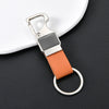 Stylish Anti-Lost Keychain: Leather & Metal