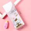 Bunny Space Transparent Pencil Case (Empty)