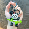 Cute Treasure Bamboo Panda Keychain