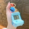 Retro Arcade Game Machine keychain