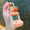 Retro Arcade Game Machine keychain