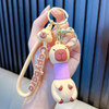 Capybara Retractable Neck Keychain