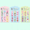 Cartoon Magnetic Bookmarks Pack of 6