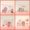 New Day Cute Girl A4 Zipper File Folder