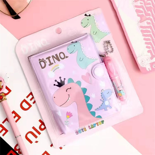 Dino Theme Diary With Pen Set