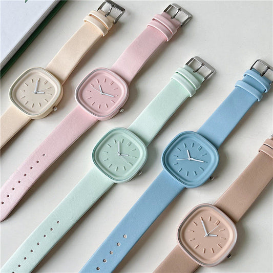 Elegant Minimalist Square Watch – Chic & Trendy!