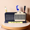 Personalized Wooden Desk Calendar & Pencil Holder Set