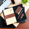 Personalized Leather Diary, Pen, Card Holder & Keychain Perfect for Corporate Gifting