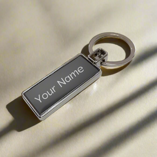 Personalized Keychain - Rectangle