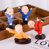 Cute Baby Buddha Kung Fu Figurines 1 pcs