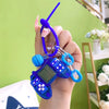 Transparent Mini Playable Game Console Keychain