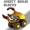 Moving Insect Car DIY Building Block Toy