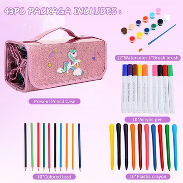 Unicorn Ultimate Coloring Art Supply Set