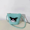 Cute Animal Crochet Side Purse