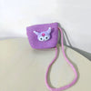 Cute Animal Crochet Side Purse