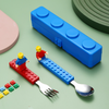 Lego Stainless Steel Spoon & Fork Set