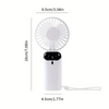 Digital Display Handheld Smart Electric Fan