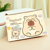 A4 Capybara Zipper File Folder Bag