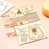 A4 Capybara Zipper File Folder Bag