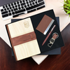 Personalized Leather Diary, Pen, Card Holder & Keychain Perfect for Corporate Gifting