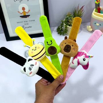 Cute Designs Soft Plush Slap Band/Bracelets