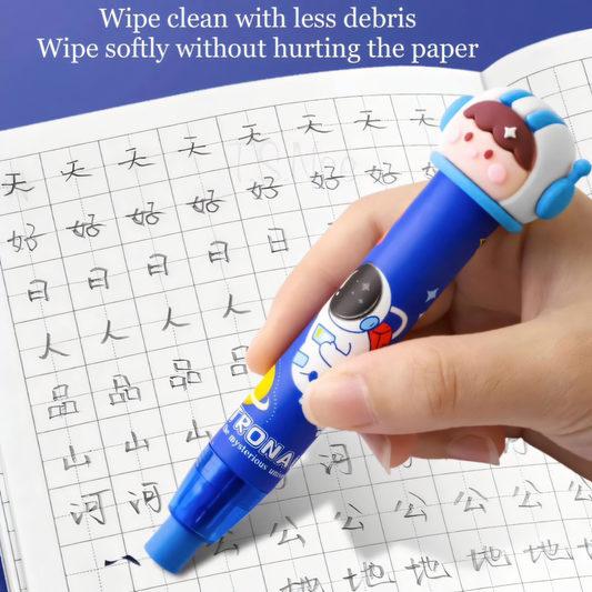 Astro Space Retractable Sliding Eraser