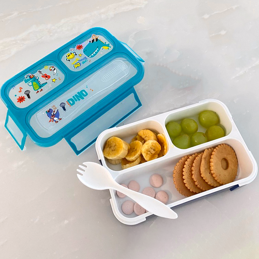 MINI Happy Bento Lunch Box - Dino | Kitty