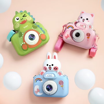 Mini kids Electronic Camera-Dino-Cat-Rabbit