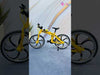 Miniature Diecast Alloy Folding Mountain Bicycle Model Toy