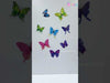 Decorative 3D Butterfly Magnets for Fridge - 12 Pcs