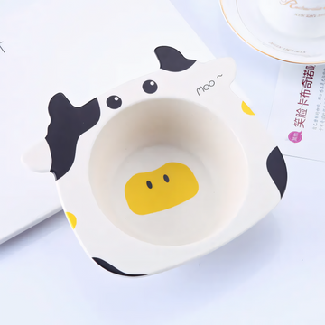 Eco-Friendly Cow Bamboo Fiber Bowl