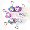 Mini Heart Unicorn Tin Box keychain