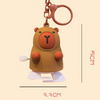 Creative Walking Capybara Doll Keychain