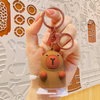 Creative Walking Capybara Doll Keychain