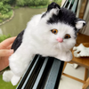 Hanging Feline Friends: Realistic Cat Figures