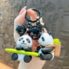 Cute Treasure Bamboo Panda Keychain