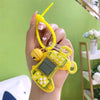 Transparent Mini Playable Game Console Keychain