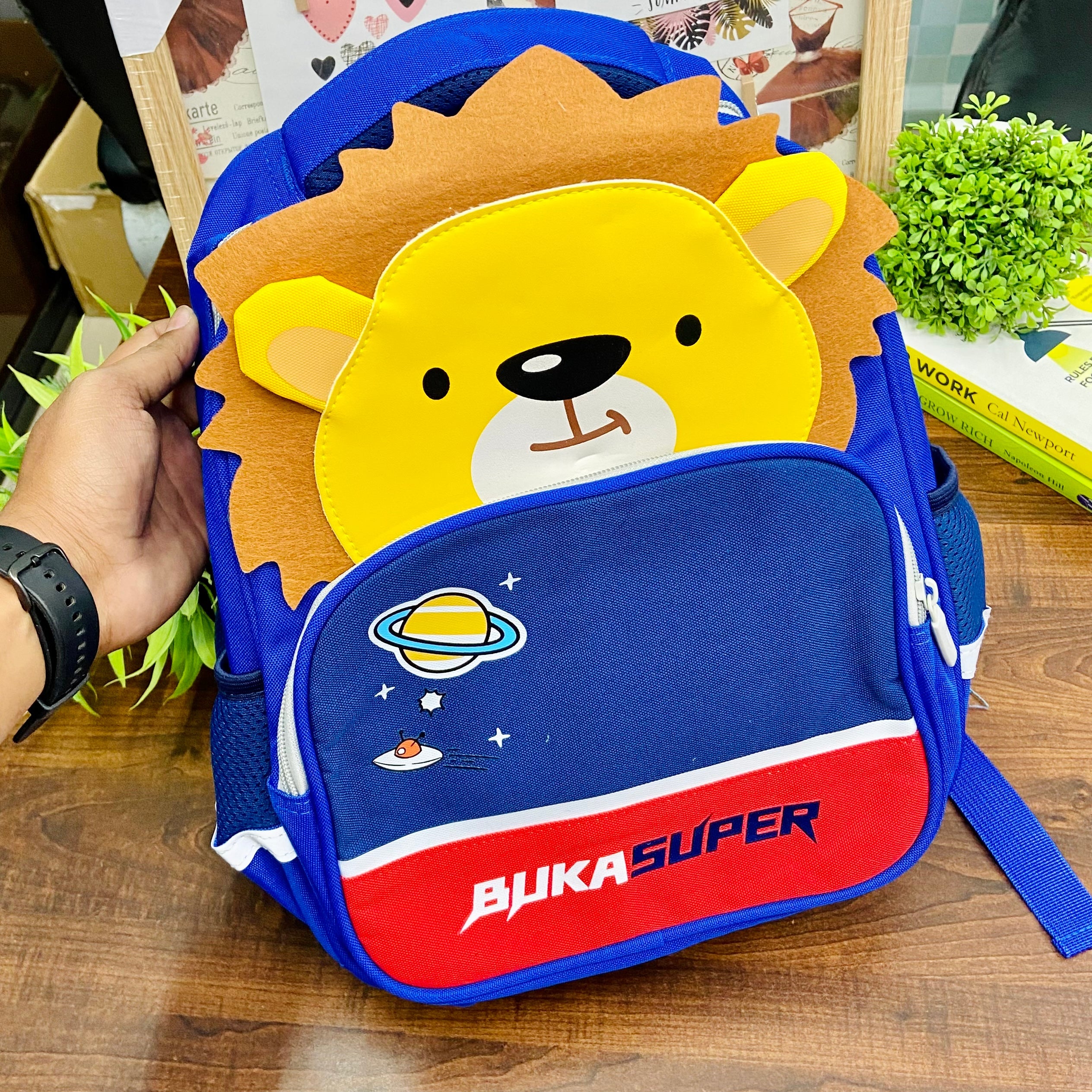 Flipkart.com | WISHKEY Waterproof Bag for Baby Boys & Girls, Lightweight 3D Lion  Backpack for Kids Waterproof School Bag - School Bag