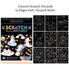 Creative Scratch ArtBook Papers/Sheets