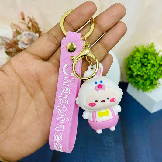 Bunny - 3D Fancy Keychain