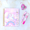 Unicorn & Space Premium Diary Set