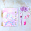 Unicorn & Space Premium Diary Set