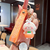 Premium Quality 3D Rabbit & Cartoon Carrot Keychains