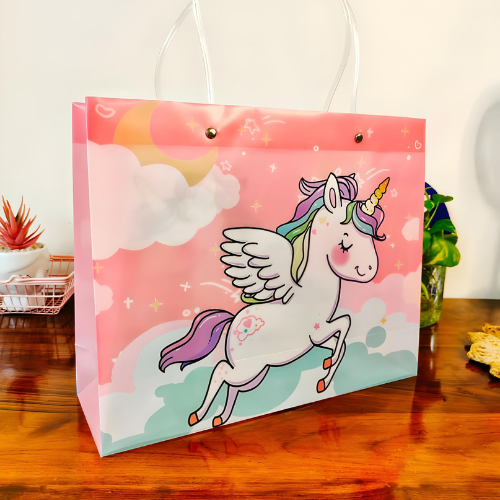 DIY Unicorn Gift Bag - Dollar Store Craft - Life. Family. Joy