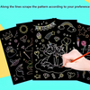 Creative Scratch ArtBook Papers/Sheets